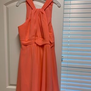 David’s bridal coral size 16 dress